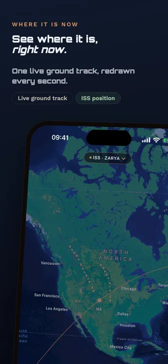 ISS Tracker: see where it is, right now