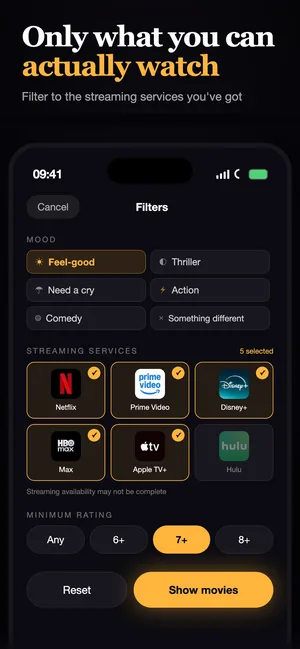Movie Picker: filter down to what you can all watch